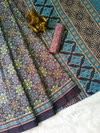 VK 4250 Chanderi Cotton Printed Daily Wear Sarees Wholesale Shop In Surat
